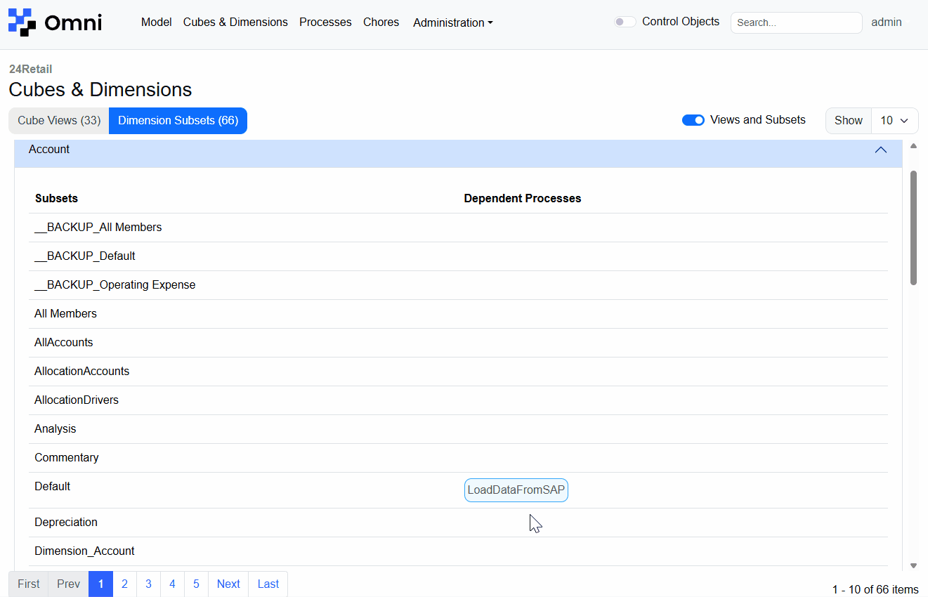 Compare TM1 instances and see differences between environments